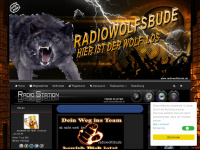 radiowolfsbude.de Webseite Vorschau