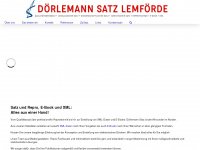doerlemann-satz.de Webseite Vorschau