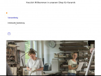 ceramanus-shop.de Webseite Vorschau