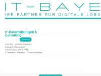 it-bayer.com Webseite Vorschau