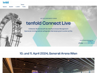 tenfoldconnectlive.com Webseite Vorschau