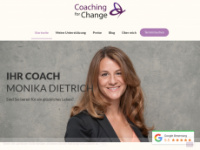 coachingforchange.ch Webseite Vorschau