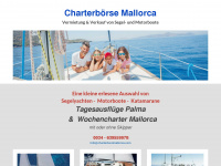 charterbootmallorca.com Webseite Vorschau