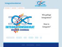 integrationsbeirat.net Webseite Vorschau