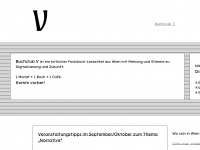 buchclubv.at Webseite Vorschau