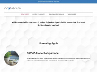 innoversum.ch Webseite Vorschau