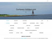 cuxhaven-holidays.com Webseite Vorschau