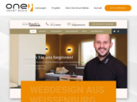 onesmart-webdesign.de Webseite Vorschau