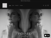 poisedjewellery.com Webseite Vorschau