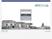apofolio.de Webseite Vorschau
