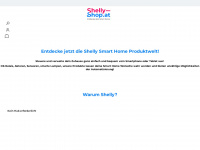 shelly-shop.at Webseite Vorschau