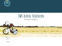 swe-albtal-triathlon.de Webseite Vorschau