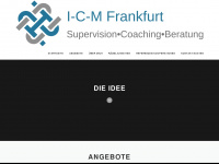 icm-frankfurt.de Webseite Vorschau