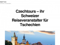 czechtours.ch Webseite Vorschau