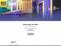 bwg-box.de Webseite Vorschau