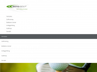 goto-golf.de Webseite Vorschau