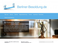 berliner-besoldung.de Webseite Vorschau