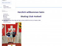 skatingclub-huttwil.ch Webseite Vorschau