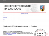saarland-sicherheitsdienst.de Webseite Vorschau