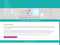 dialog-rhinologie.de Webseite Vorschau