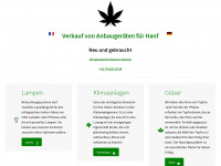 materiel-chanvre-hanf.ch Webseite Vorschau