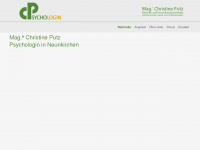 christine-putz.at Webseite Vorschau