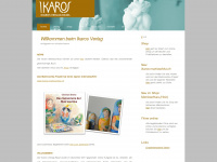 ikaros-verlag.ch Webseite Vorschau
