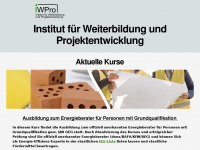 iwpro.de Webseite Vorschau