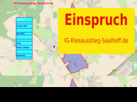 ig-kiesausstieg-saalhoff.de Webseite Vorschau