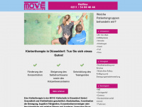 move-therapie.de Webseite Vorschau