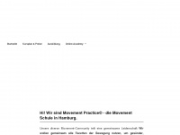 movementpractice.de Webseite Vorschau
