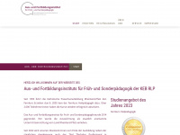 fortbildungsinstitut-keb-rlp.de Webseite Vorschau