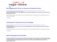 rega-news.ch Webseite Vorschau