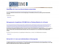 polizeinews-aargau.ch Webseite Vorschau