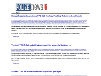 polizeinews-schwyz.ch Webseite Vorschau