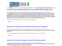 polizeinews-stgallen.ch Webseite Vorschau