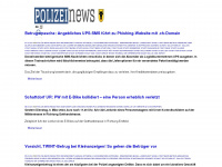 polizeinews-uri.ch Webseite Vorschau