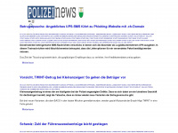polizeinews-waadt.ch Webseite Vorschau