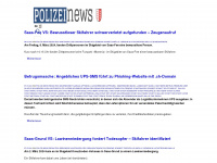 polizeinews-wallis.ch Webseite Vorschau
