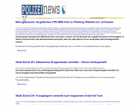 polizeinews-stadtzuerich.ch Webseite Vorschau