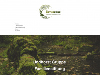lindhorst-gruppe-naturerbe.de Webseite Vorschau