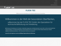 flock-tec.de Webseite Vorschau