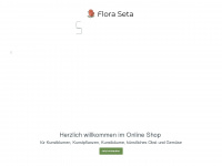 floraseta.de Webseite Vorschau