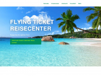 flying-ticket.de Webseite Vorschau
