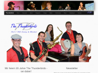 the-thunderbirds.ch Webseite Vorschau
