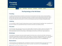 focusing.co.uk Webseite Vorschau