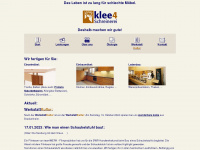 klee4.de Webseite Vorschau