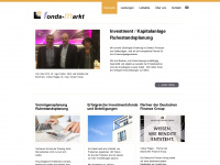 fonds-markt-leinfelden.de Webseite Vorschau