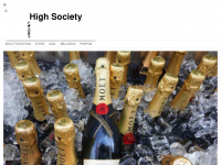 high-society.de Webseite Vorschau