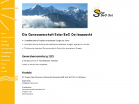 solar-beo-ost.ch Webseite Vorschau